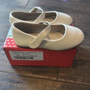 Pandaninjia Susie beige girls flats